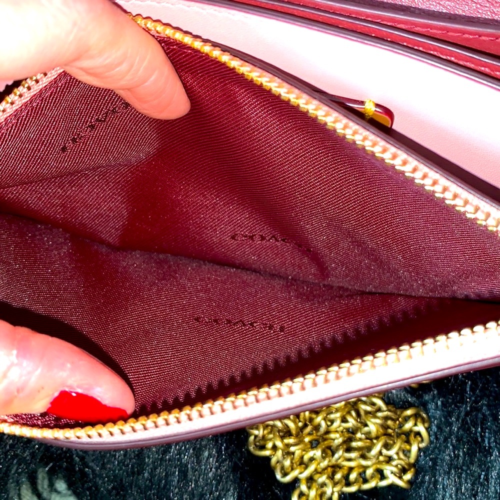 Coach Rose Rivet leather mini crossbody bag - Picture 13 of 15